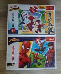 Puzzle spiderman 2 sztuki