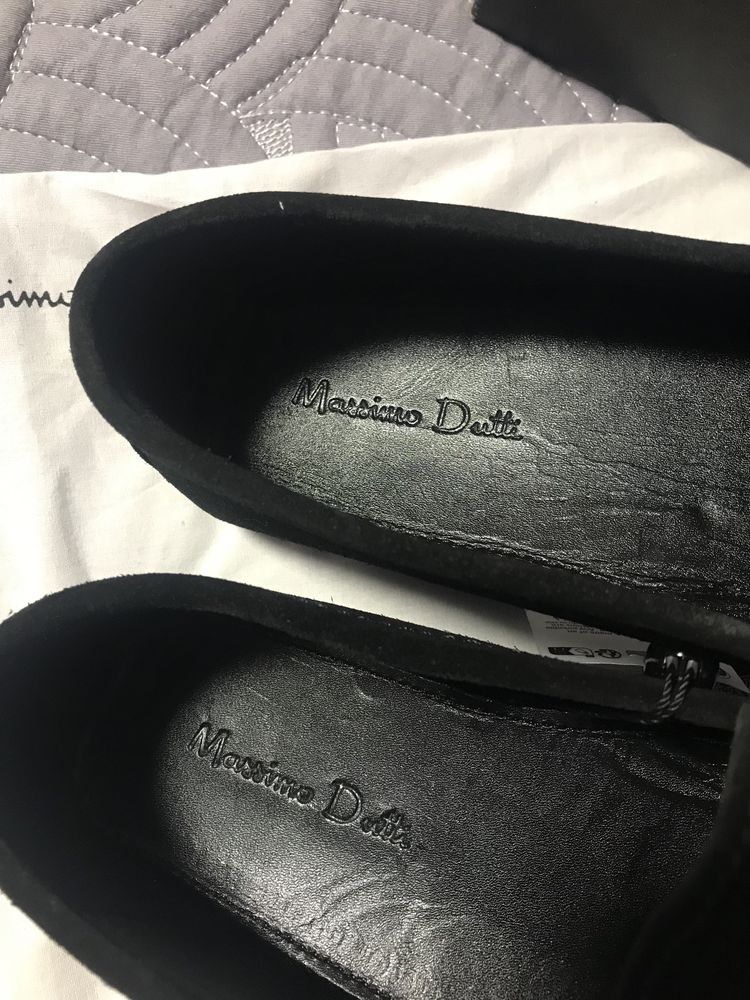 Продам жіночі замшеві мокасини Massimo Dutti