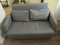 Sofá-cama cinzento La Redoute