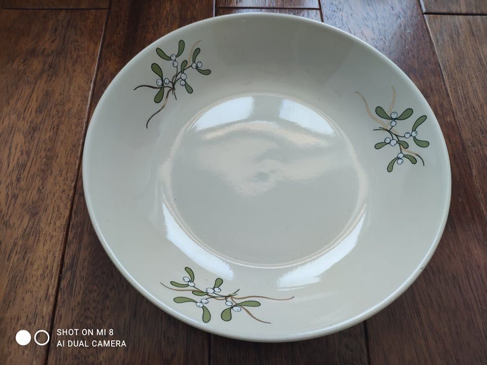 serwis obiadowy Porcelit Pruszków 12 osób vintage PRL