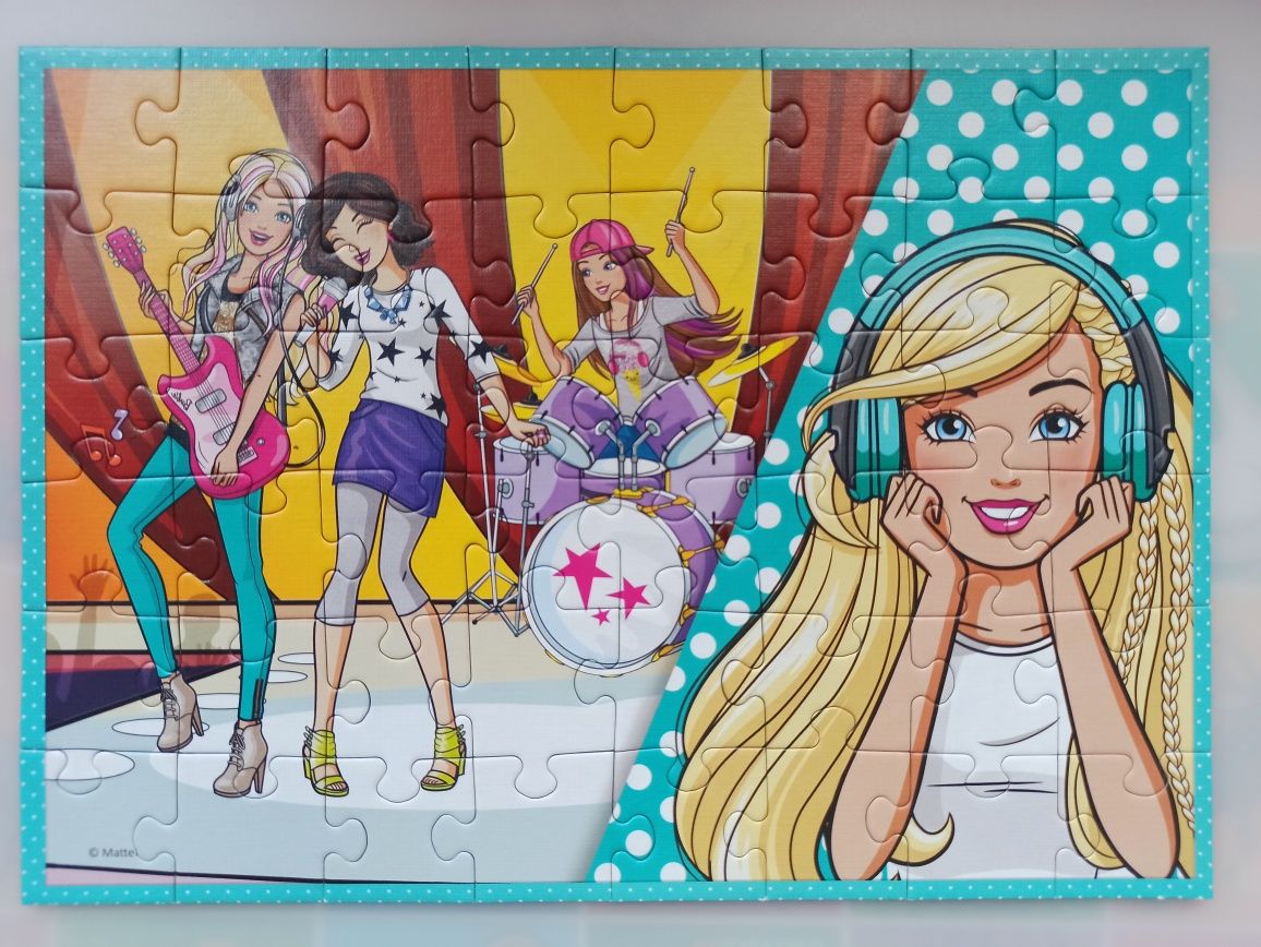 Puzzle Trefl Barbie 4 w 1 (4+) 35, 48, 54 i 70 elementów