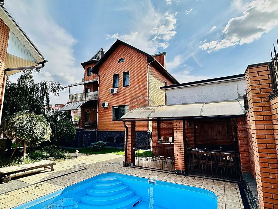 Ексклюзив! Будинок 380 м2 з басейном, 7 соток, Святошино HN