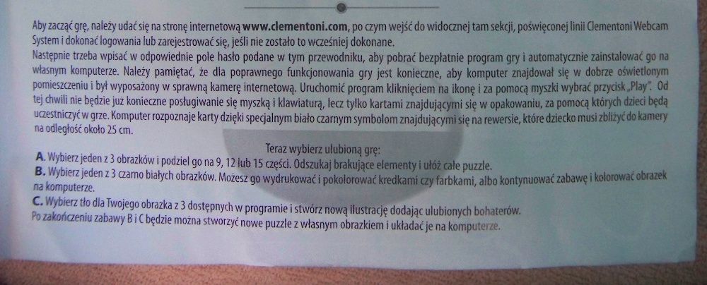 Puzzle Zygzak Mcqueen 104 elem. 6+ Clementoni