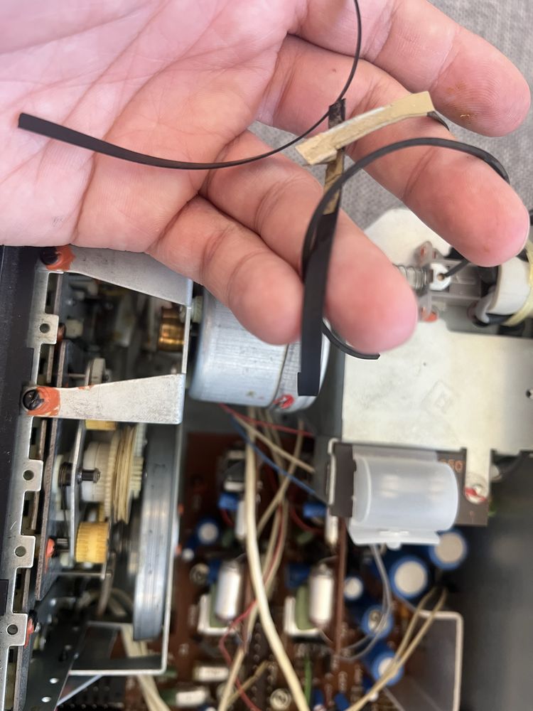 Magnetofon Unitra M8010 z mikrofonem