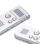Przenośny cyfrowy dyktafon LCD odtwarzacz MP3-8 GB