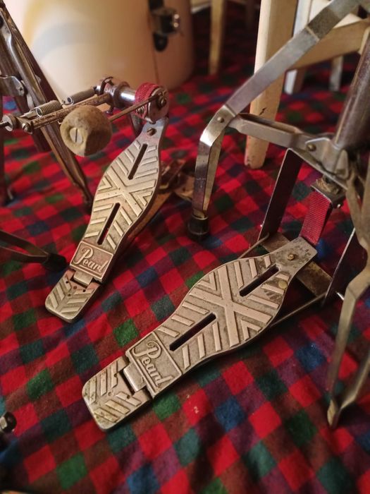 Zaproponuj! Bębny Szpaderski Pearl '70 80 Shell set Zestaw do renowacj