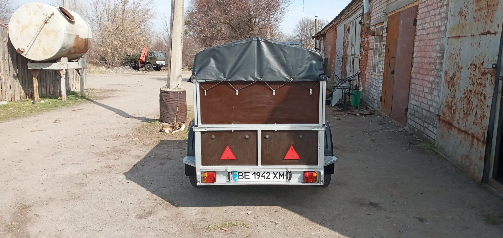 Причіп прицеп легковий павам 112012С