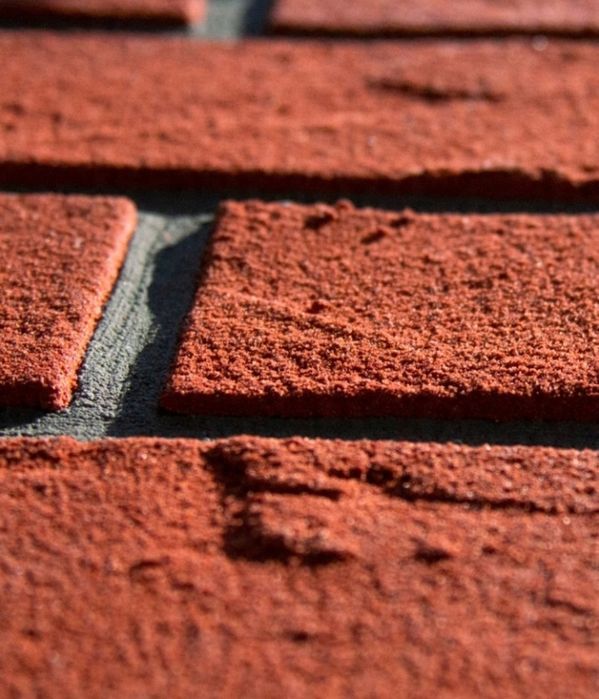 BOLIX BQS Płytka elastyczna wyglądzie klinkier RED CRISTAL elastolith