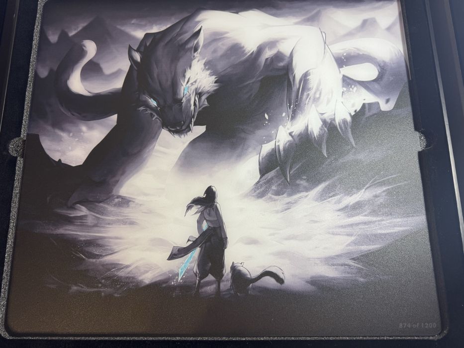 Tekkusai The Beast LIMITED EDITION стеклянный коврик