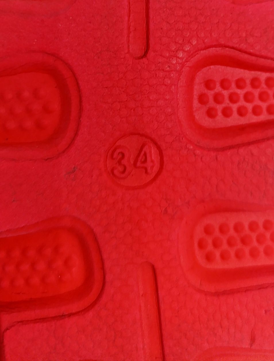 Klapki Crocsy dziecięcie piankowe r. 34