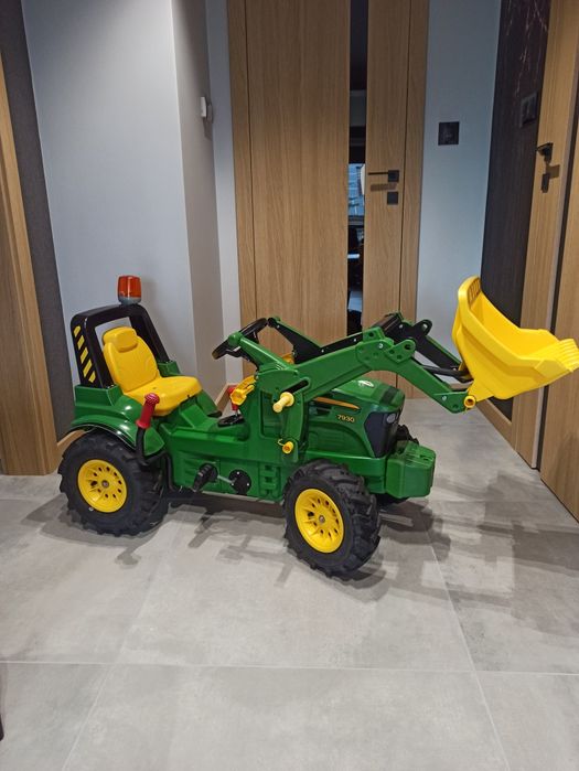 Rolly Toys John Deere Traktor na pedały Biegi Pompowane Koła 3-8 lat