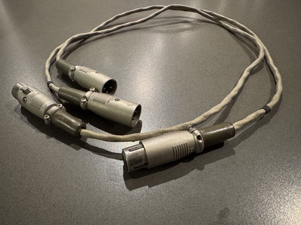 Western Electric XLR 0,7m oryginalny vintage Canon