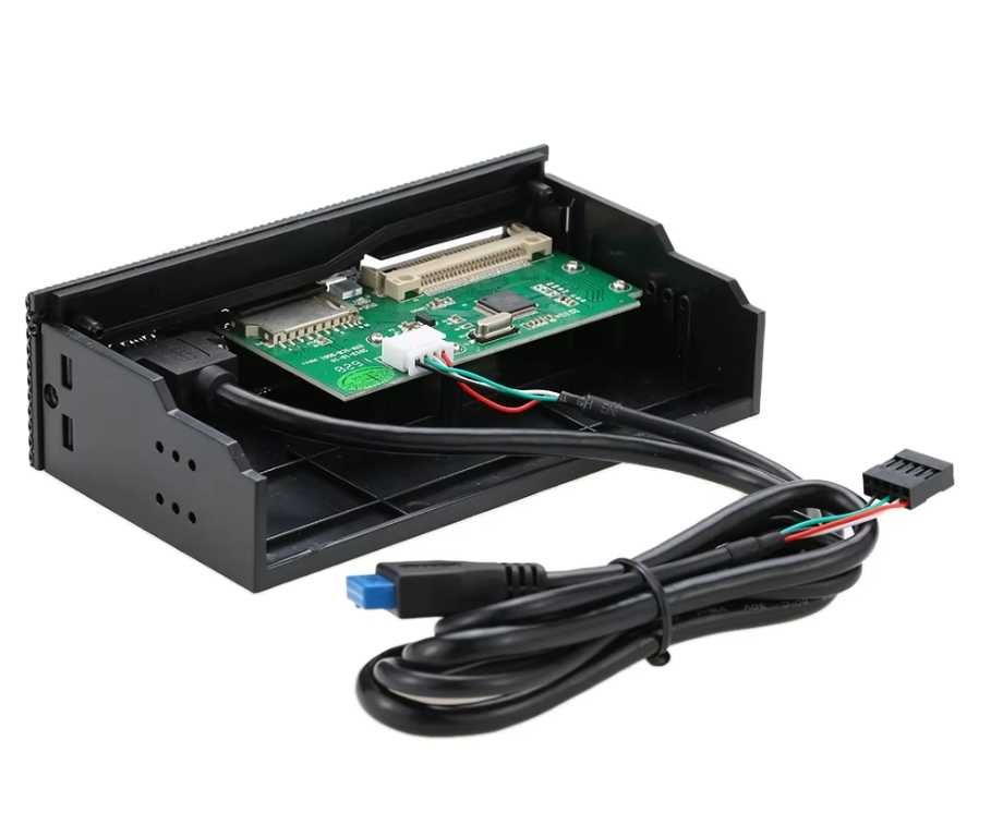 Передня панель, внутрішній хаб для ПК, USB, Кардрідер
