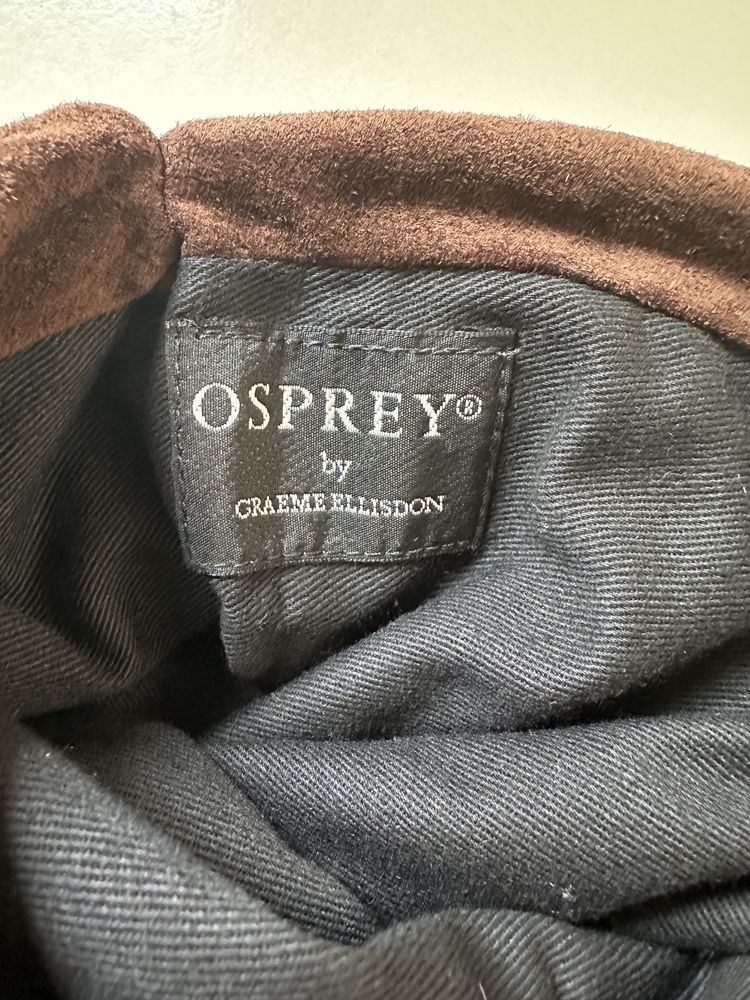 Стильна сумка шоколадного кольору osprey