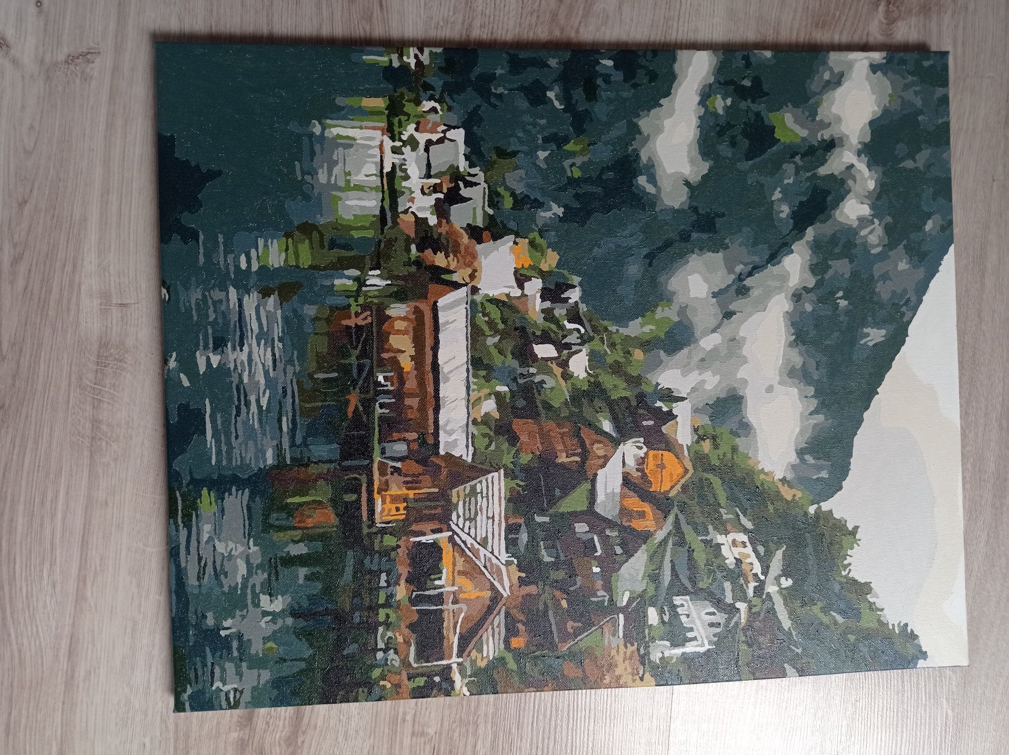 Obraz malowany farbami na płótnie 40x50 cm