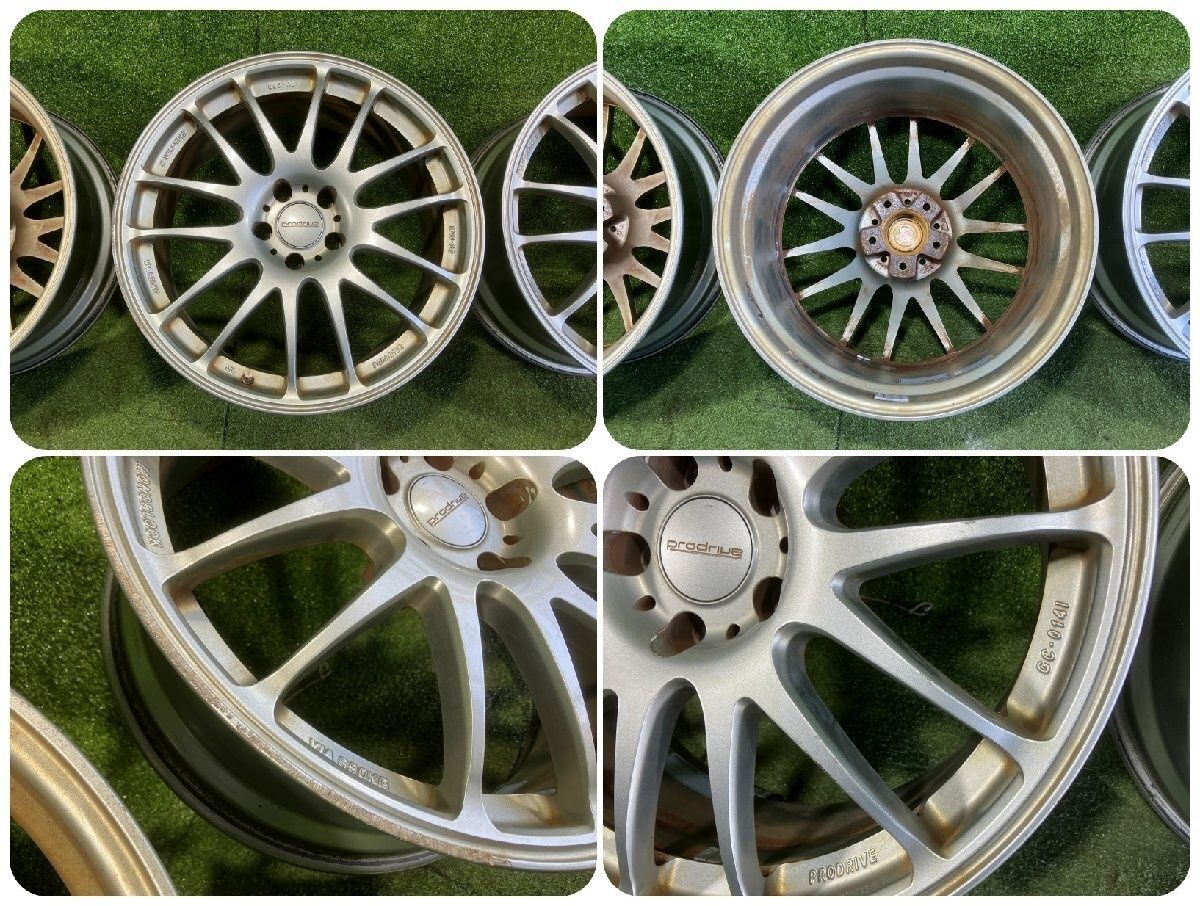 RAYS Prodrive GC-014I  5x114.3 19x8.5 WRX STI EVO Subaru Mitsubishi