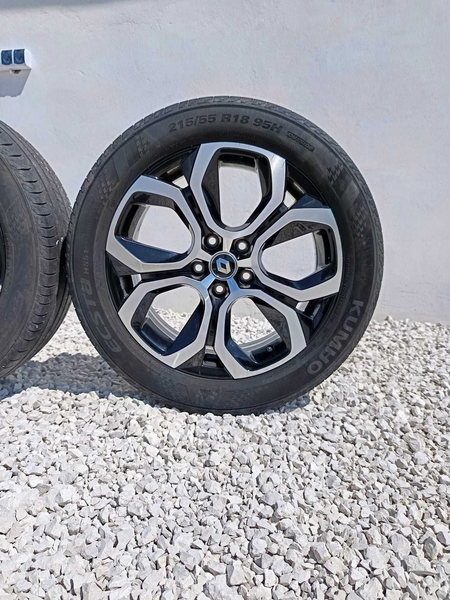 Alufelgi 18" 5x114.3 Renault Captur Arcana Scenic Talisman Megane