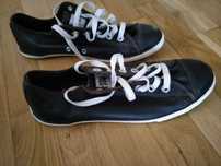 Unisex brązowe skórzane trampki Converse, Oryginalne, Stan wzorowy
