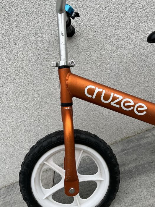 Rowerek biegowy biegówka Cruzee pomarańczowa 12’’