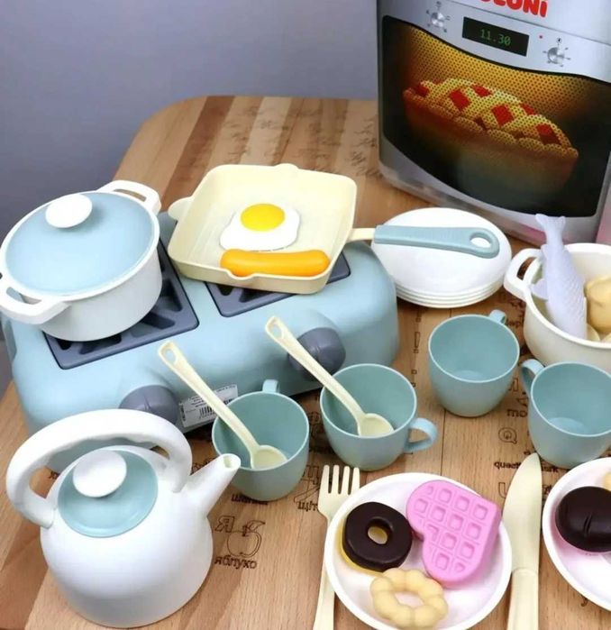 Кухня іграшкова , набір посуду