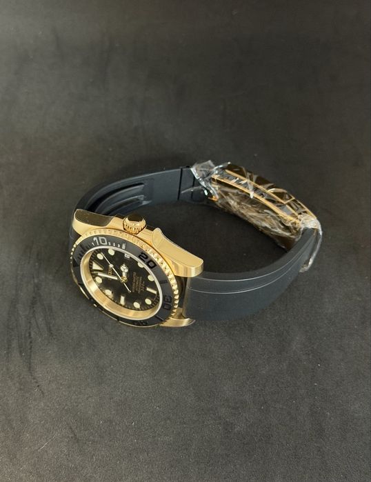 Relogio Auromatico Seiko Mod Marinemaster Gold