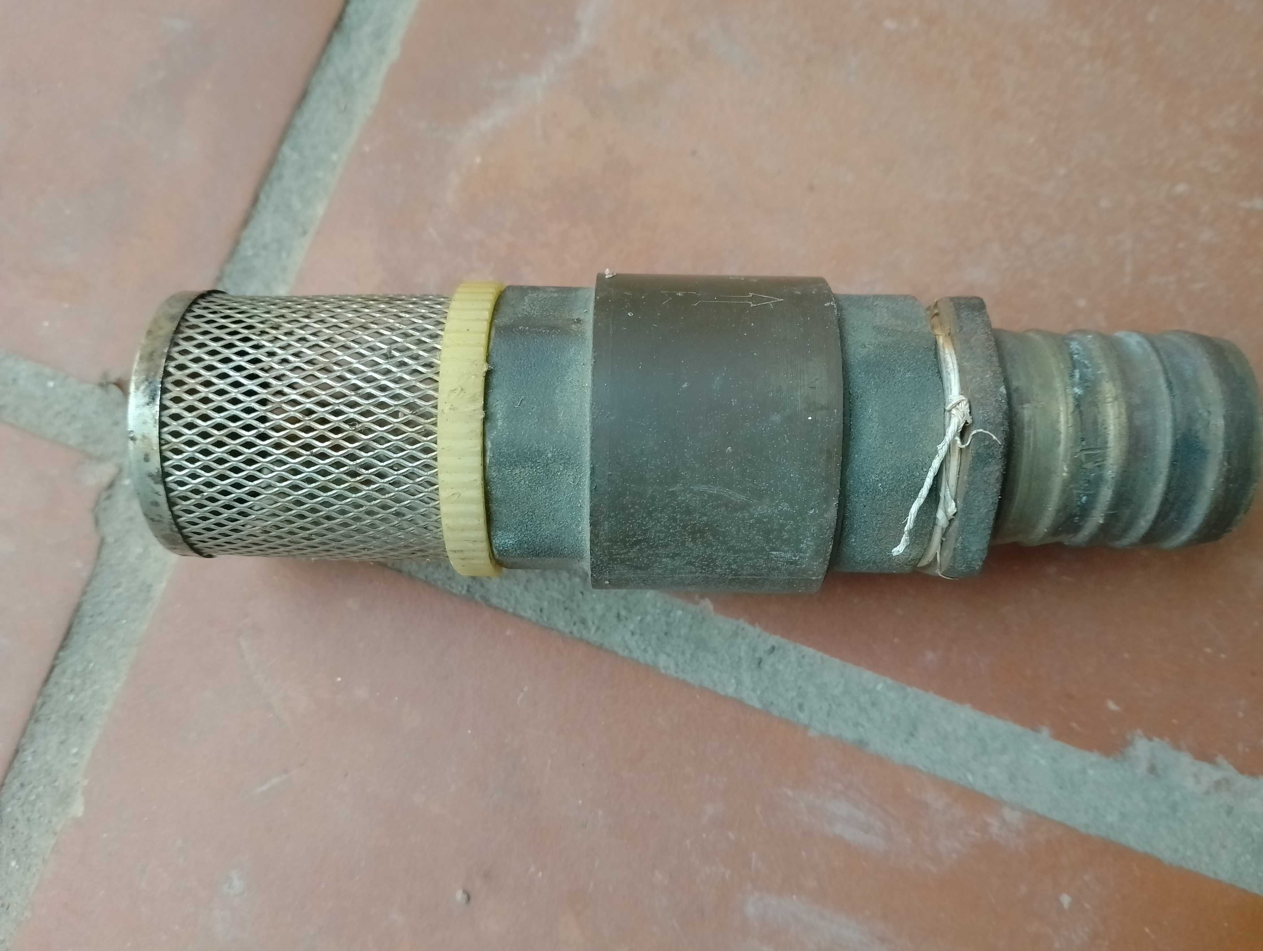 Filtro de latão com válvula para motor de rega 30 mm