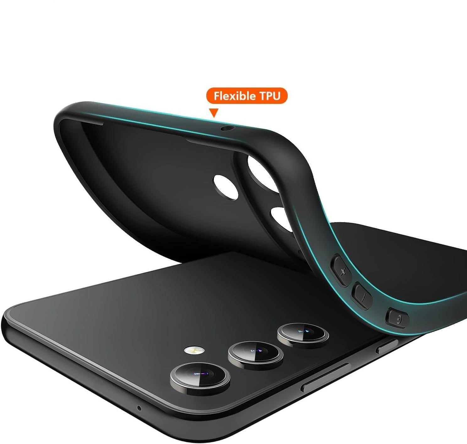 Etui Slim Matt do Samsung Galaxy S23 FE + Szkło Hartowane
