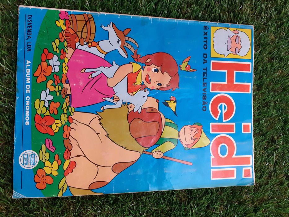 Caderneta Heide êxito da televisão