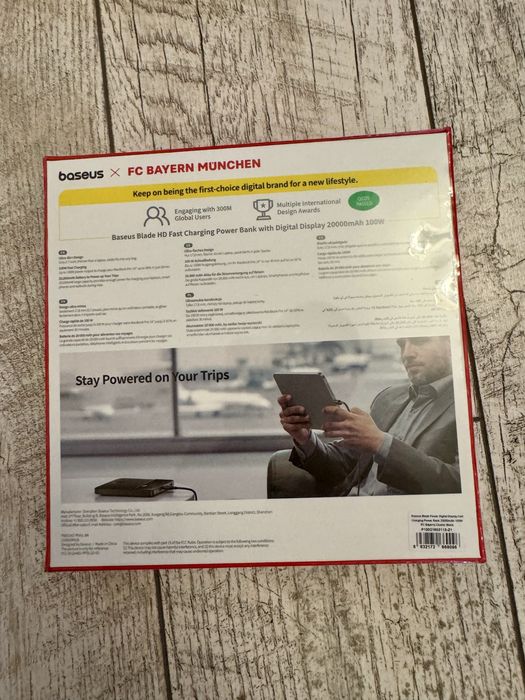 Baseus Power Bank, 100 W, 20 000mAh ОРИГІНАЛ, павербанк, blade hd, h1