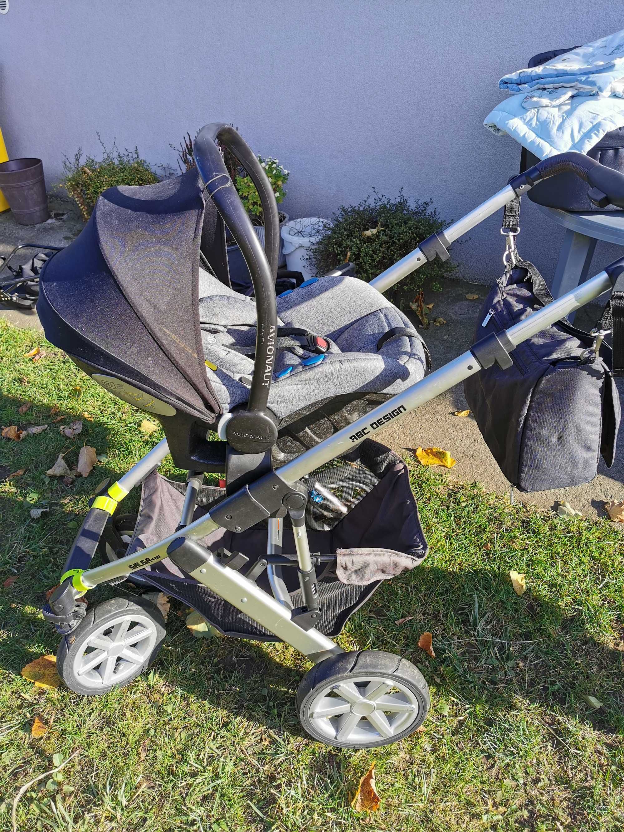 Wózek 2w1 ABC Designe Salsa 4 Air+Nosidełko