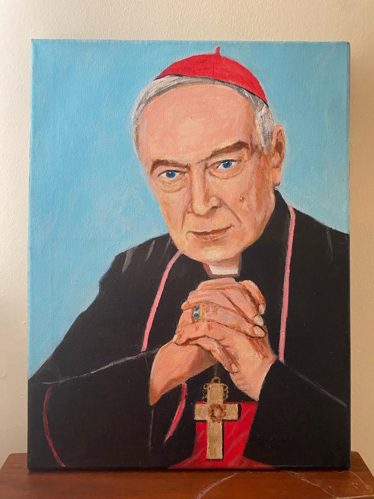 Obraz ręcznie malowany Kardynał Wyszyński
