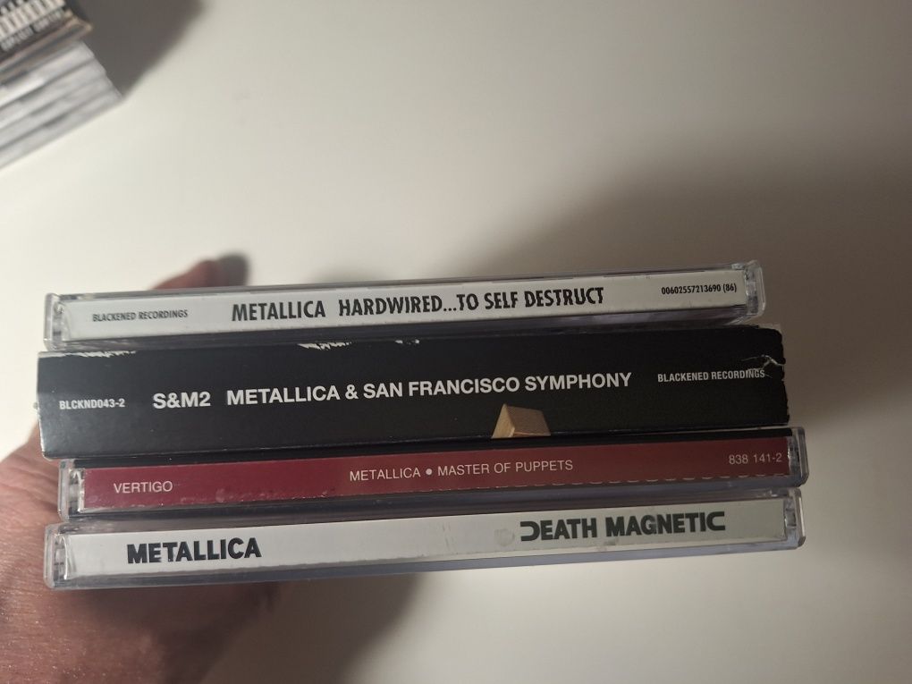 Metallica  zestaw 4 płyt Cd