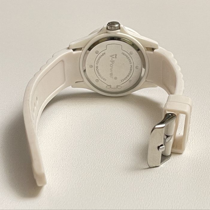 Zegarek kolekcjonerski biały Shell V-power