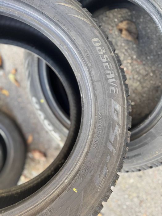 Продам резину TOYO 225.60.17 8-9mm