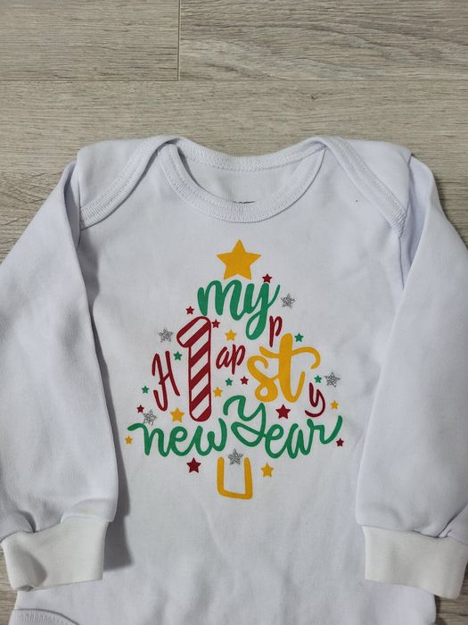 Новорічний боді "Мій перший новий рік".