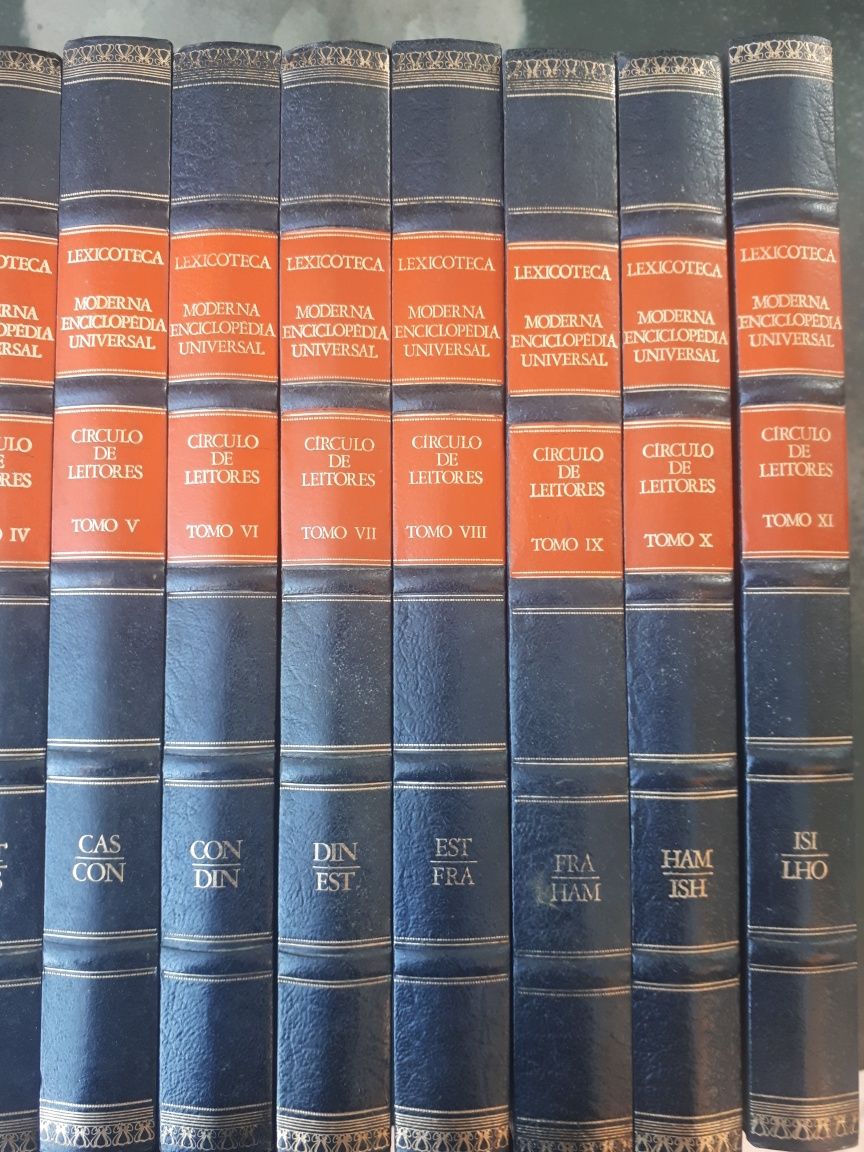 TROCO  LEXICOTECA -  Moderna Enciclopedia Universal  11 Volumes  1 -11