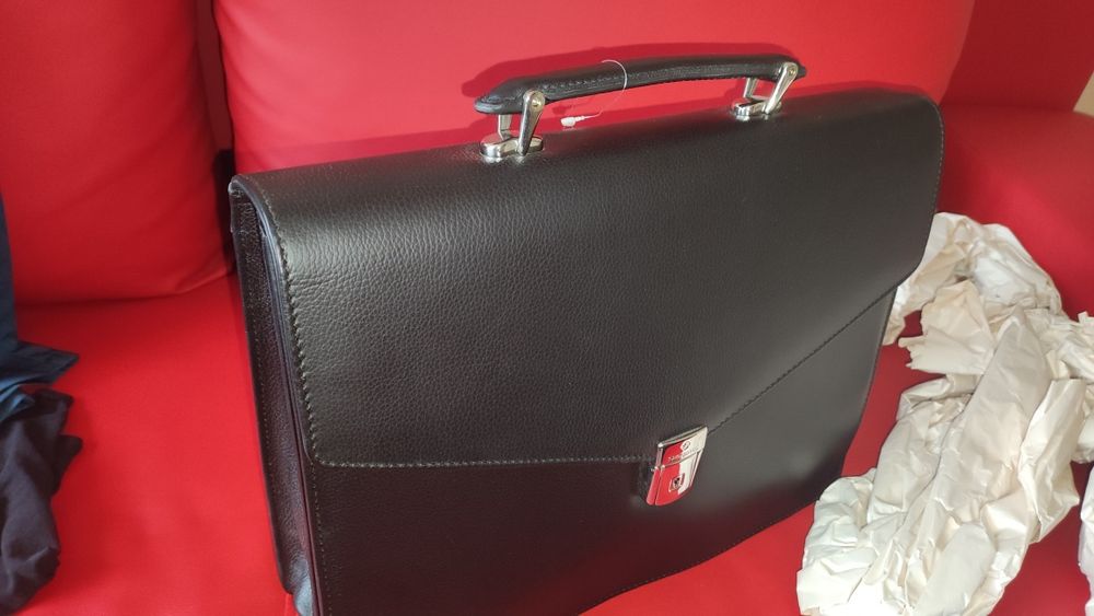 Teczka skóra 100% Samsonite Activa Nowa z metką 60% taniej