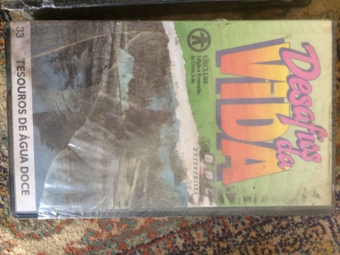 Colecção vhs ''desafios da vida'', da BBC