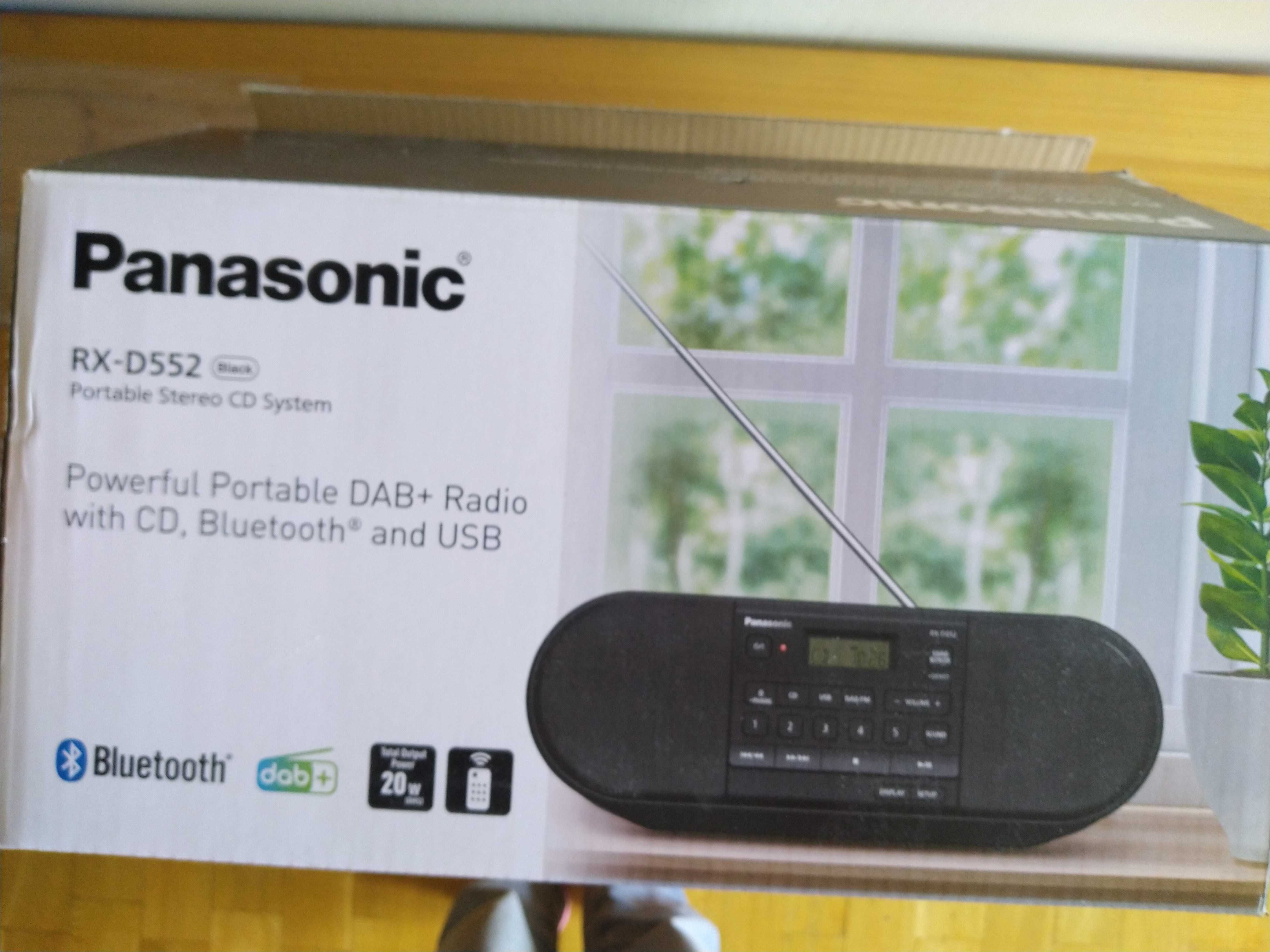 Radiodtwarzacz Panasonic RX - DB552 E - K