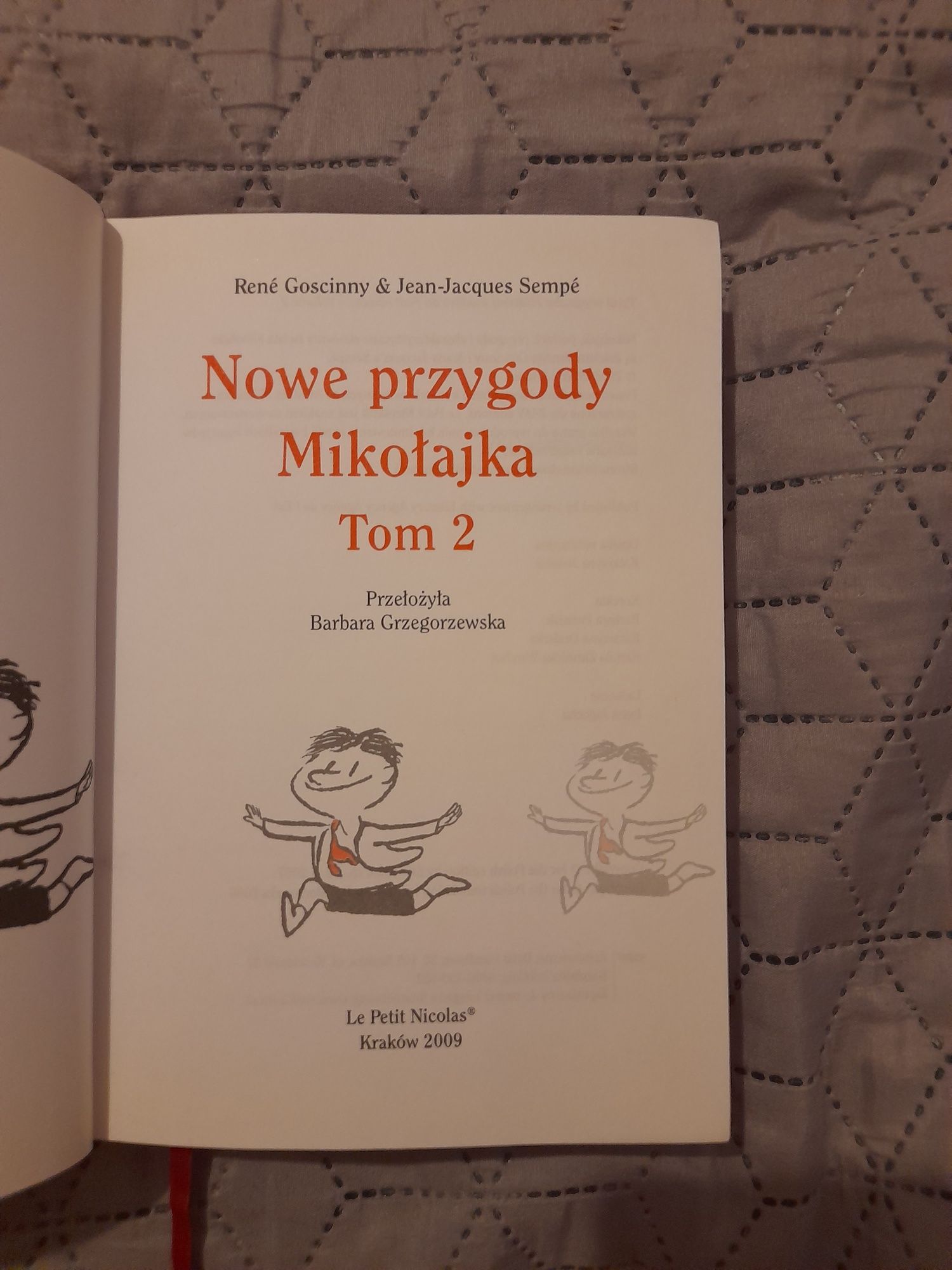 Książka Nowe przygody Mikołajka tom 2