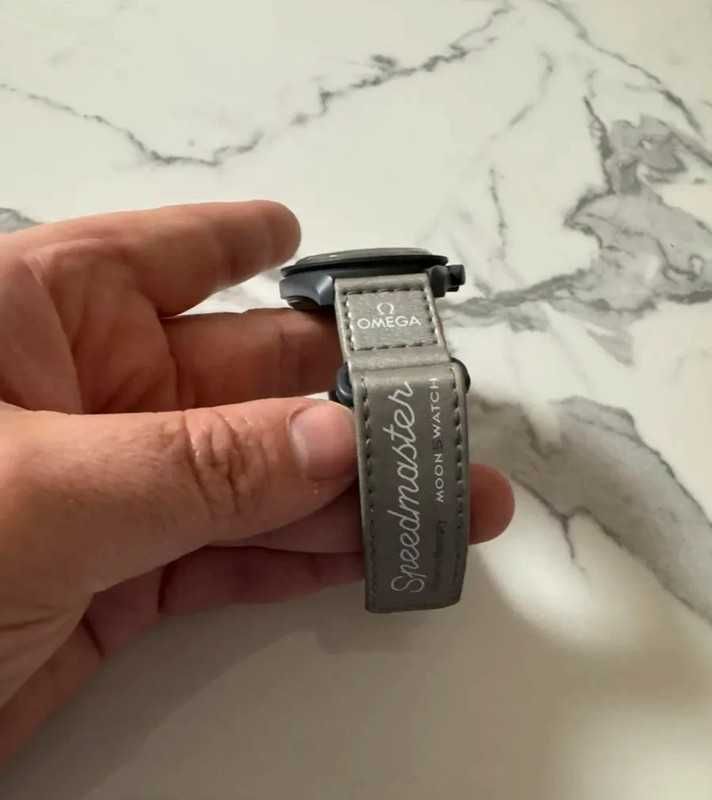 Omega x Swatch Mission to Mercury SO33A100 - Biokeramiczny zegarek
