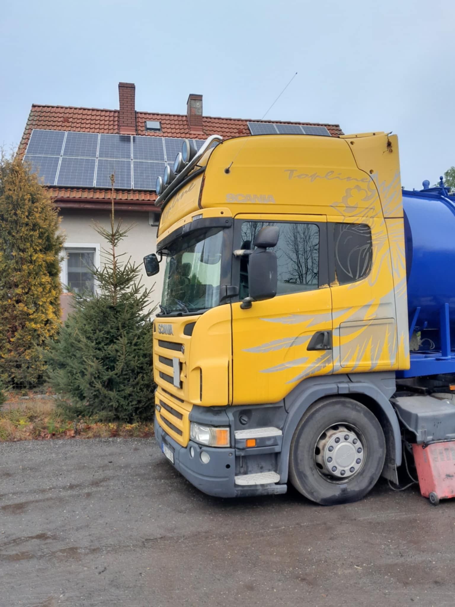 Scania R 420 6x2 BDF asenizacyjna