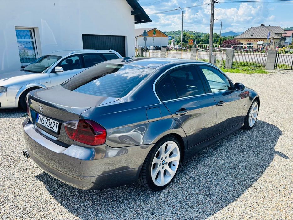 BMW e90/163PS/Automat/PoCeramice!Styling18”/DużaNavi/Skóra/NoweOpony