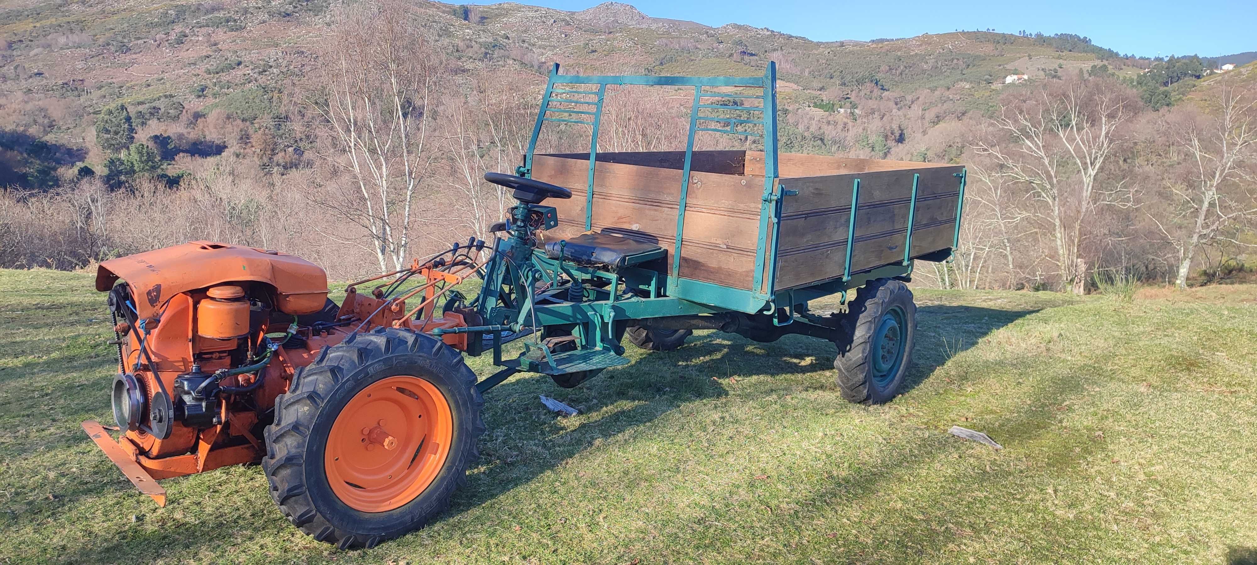 Motocultivador Lombardini LDA96 4x4 14HP