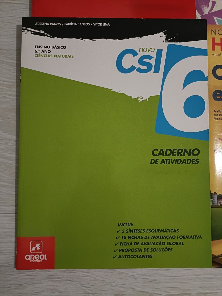 Cadernos de fichas 6º ano