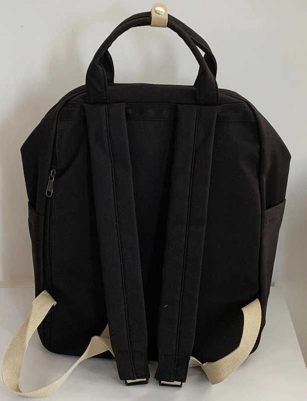 Рюкзак-сумка чорний з ручками