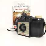 Aparat fotograficzny 1952 r RETRO Kodak Brownie 127 Camera obscura BOX