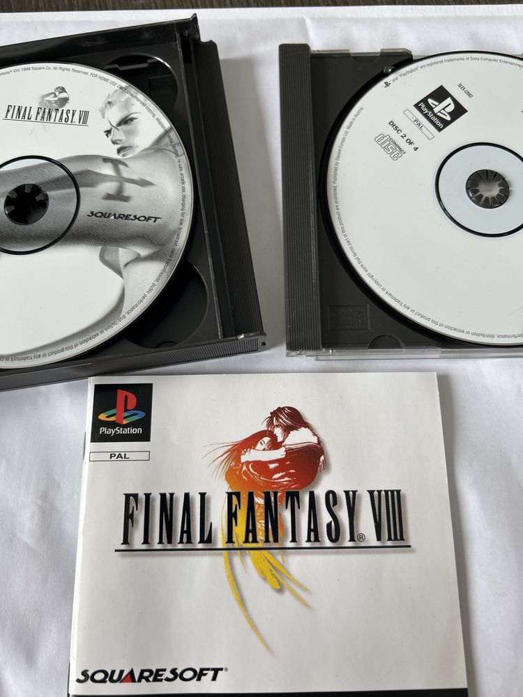 Final fantasy  8 VIII playstation 1 PS1 PSX