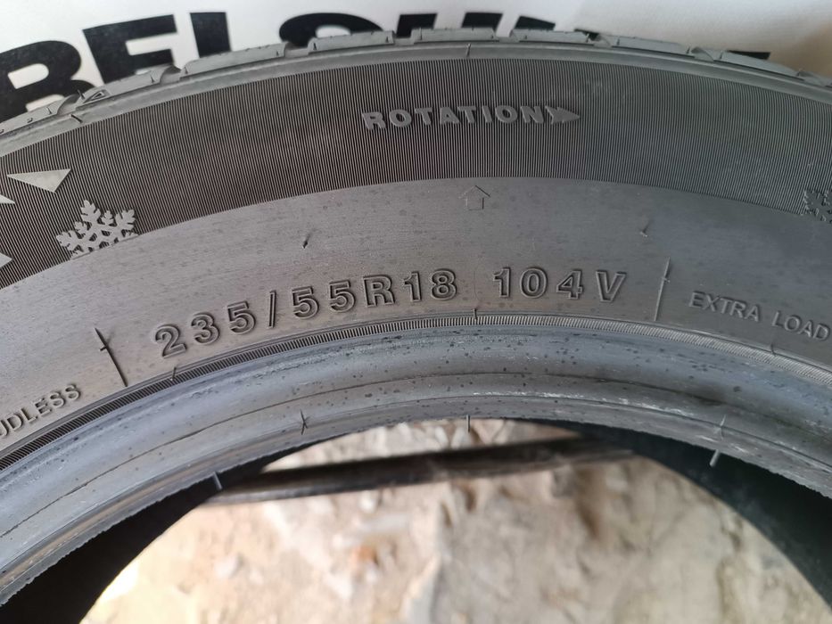 Зимові шини 235/55 R18 Tracmax x-privilo s330 2020р, 7,1мм