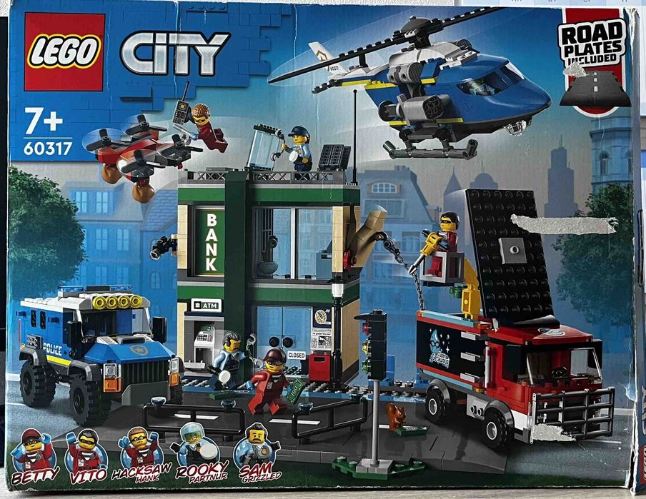 Lego city 60317 банк